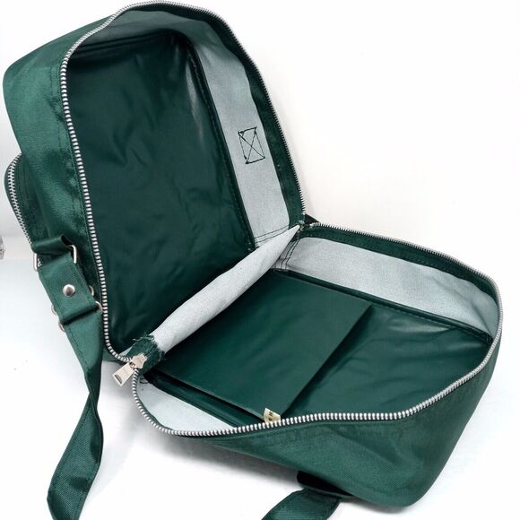 *READ* Vintage Oldsmobile Green Crossbody Side Shoulder Strap Travel Bag - Picture 8 of 16